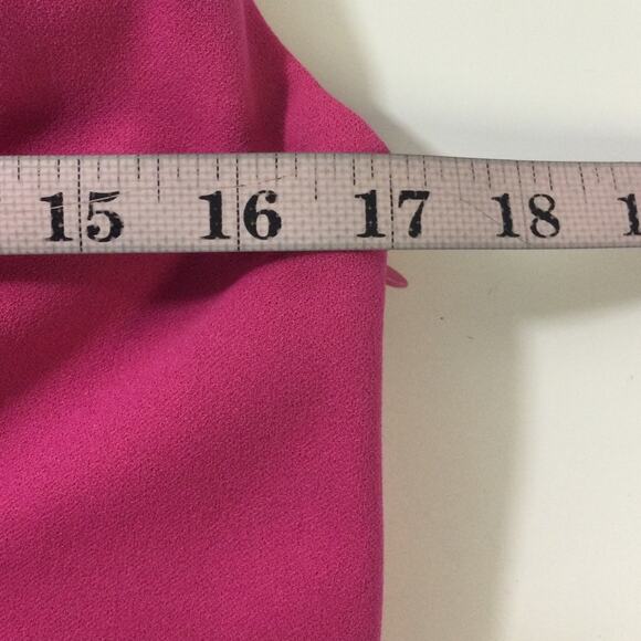 LULU'S SZ L Perfected Poise Hot Pink Bow Cutout Column Maxi Dress NEW 0B4 - Picture 8 of 11